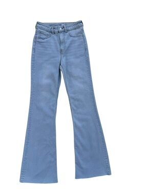 H&M Light Blue Flared Stretch Jeans
